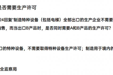 特種設(shè)備產(chǎn)品是否需要取得生產(chǎn)許可？