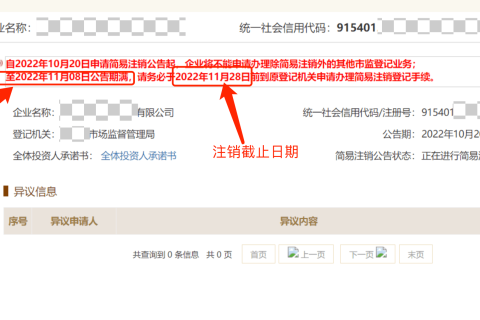 拉薩公司簡(jiǎn)易注銷(xiāo)流程介紹、公示入口